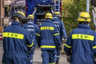 Major exercise FÜLEX25, of the THW, Technisches Hilfswerk, Landesverband North Rhine-Westphalia, on