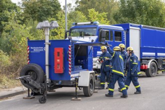 Rescue and recovery of people after a drone attack on residential buildings in a civil defence