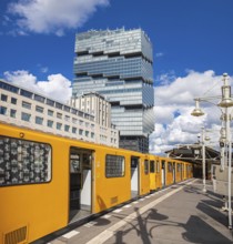 Warschauer Straße underground station in Berlin, Germany