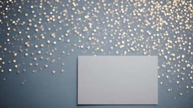 Note paper. Blank sheet, piece of paper and notebook page. Templates for a note message, AI