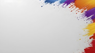 Colorful template design for greeting card. Invitation card template suitable for wedding,