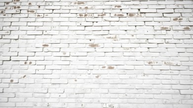Rustic red brick wall poster print showcasing vintage industrial charm for modern loft, office, or