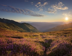 Traveling hiking concept background, AI generated