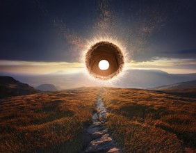 Art of Allah's, God's act of creation:, call forth, command into being, speak into existence,