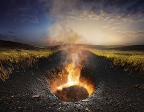 Art of Allah's, God's act of creation:, call forth, command into being, speak into existence,
