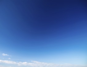 Clouds and blue sky cloudscape. Beautiful blue sky and clouds natural background, AI generated