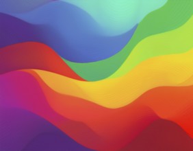 Abstract colorful background. with colorful elements, AI generated
