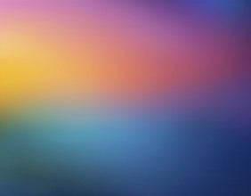 A bright and vivid gradient mesh design with smooth transitions between colors, evoking feelings of