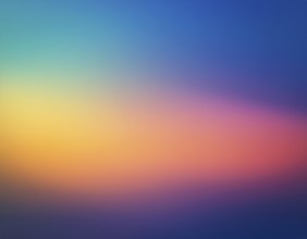 A bright and vivid gradient mesh design with smooth transitions between colors, evoking feelings of