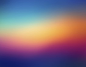 A bright and vivid gradient mesh design with smooth transitions between colors, evoking feelings of