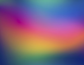 A bright and vivid gradient mesh design with smooth transitions between colors, evoking feelings of