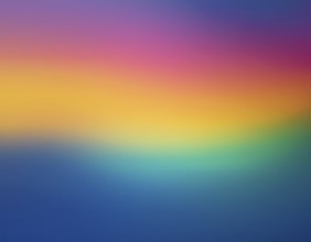 A bright and vivid gradient mesh design with smooth transitions between colors, evoking feelings of