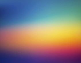 A bright and vivid gradient mesh design with smooth transitions between colors, evoking feelings of