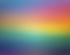 A bright and vivid gradient mesh design with smooth transitions between colors, evoking feelings of