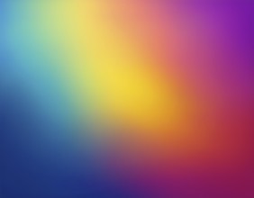 A bright and vivid gradient mesh design with smooth transitions between colors, evoking feelings of