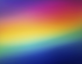 A bright and vivid gradient mesh design with smooth transitions between colors, evoking feelings of