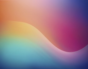 A bright and vivid gradient mesh design with smooth transitions between colors, evoking feelings of