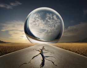Surreal abstract conceptof death, AI generated