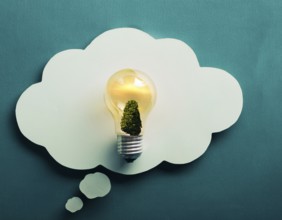 Nvironmental concept of alternative sustainable energy for an eco-friendly planet, AI generated