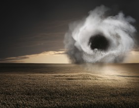 Surreal abstract conceptof death, AI generated