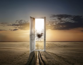 Life Concept. Existence survival being consciousness. Growth of new life, AI generated