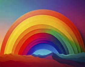 Abstract colorful background. with colorful elements, AI generated