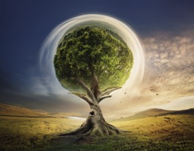 Life Concept. Existence survival being consciousness. Growth of new life, AI generated