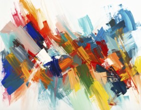 A striking brush strokes background combining painterly textures and expressive design, perfect for