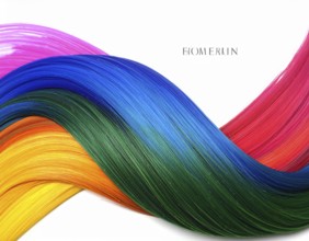 Decorative brush strokes abstract print with vibrant textures and painterly effects, suitable for