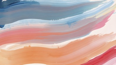 Minimalist black brush strokes abstract poster with ink-inspired textures for modern interior wall