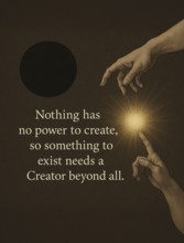 Printable art showing that the foundation of all reality rests on an eternal Creator, AI generated