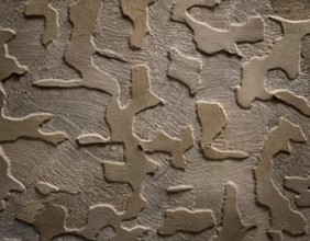A rustic concrete wall print with textured patterns and vintage charm, perfect for timeless