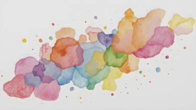 Minimalist black brush strokes abstract poster with ink-inspired textures for modern interior wall