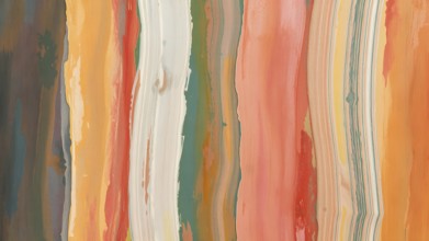 An energetic brush stroke abstract design bursting with colors, ideal for creative interiors and