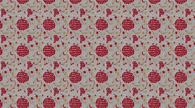 Abstractstrawberry background seamless pattern. Seamless background texture pattern. AI generated