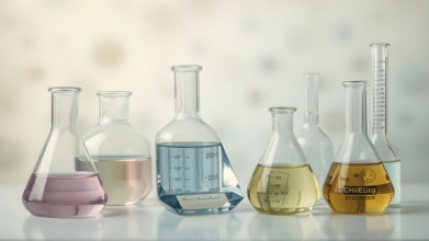 Molecular biology concepts. Biology science. AI generated image, ai