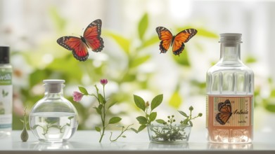 Molecular biology concepts. Biology science. AI generated image, ai