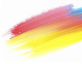 Modern brush strokes abstract poster with digital textures and expressive design, perfect for