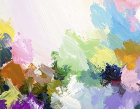 A striking brush strokes background combining painterly textures and expressive design, perfect for