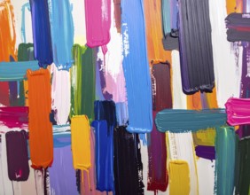 A striking brush strokes background combining painterly textures and expressive design, perfect for