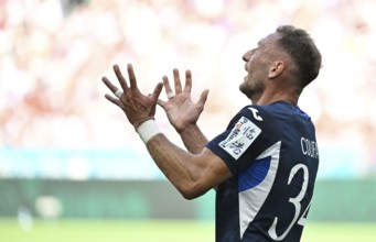 Vladimir Coufal TSG 1899 Hoffenheim (34) Disappointment disappointed after missed goal opportunity