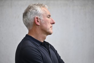 TV expert and former coach Mirko Slomka, portrait, Bundesliga football, PreZero Arena, Sinsheim,