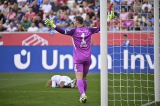 Goalkeeper Manuel Neuer FC Bayern Munich FCB (01) Gesture Gesture Sacha Boey FC Bayern Munich FCB