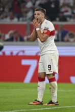 Ermedin Demirovic VfB Stuttgart (09) disappointed Gesture Gesture Football Bundesliga, MHPArena,
