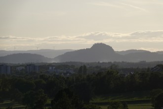 View of the Hohentwiehl, Lake Constance region, Baden-Württemberg, Germany