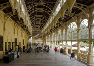 Colonnade of the Cross Spring, healing spring, spa park, spa in the Imperial Forest, health,