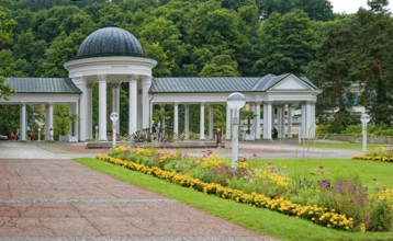 Karolina Spring, Karolina Spring, Small Colonnade, Spa Park, Spa in the Imperial Forest, Healing