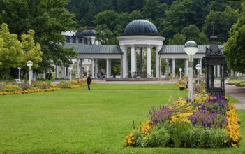 Karolina Spring, Karolina Spring, Small Colonnade, Spa Park, Spa in the Imperial Forest, Healing