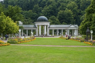 Karolina Spring, Karolina Spring, Small Colonnade, Spa Park, Spa in the Imperial Forest, Healing