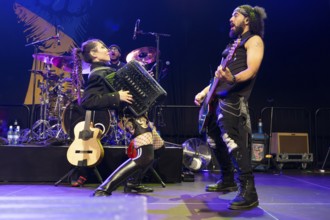 Gogol Bordello, folk-punk band, USA, live on Fall 2025 European Tour at Huxleys Neue Welt in Berlin
